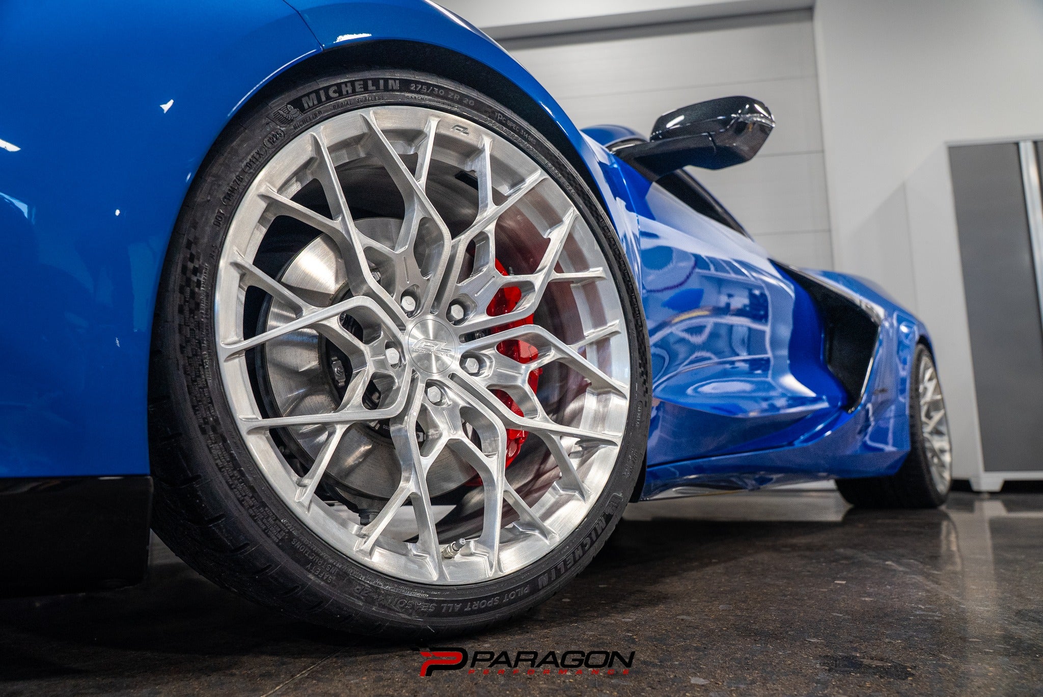 Forgedlite Eray / Z06 wheels MC21 - Brushed Aluminum 20X10 & 21X13