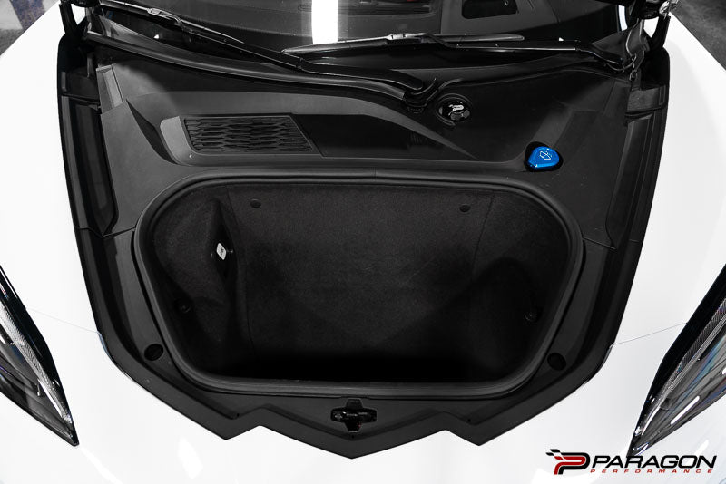 Paragon C8 Corvette Washer Fluid Cap Cover - Black, Blue or Red
