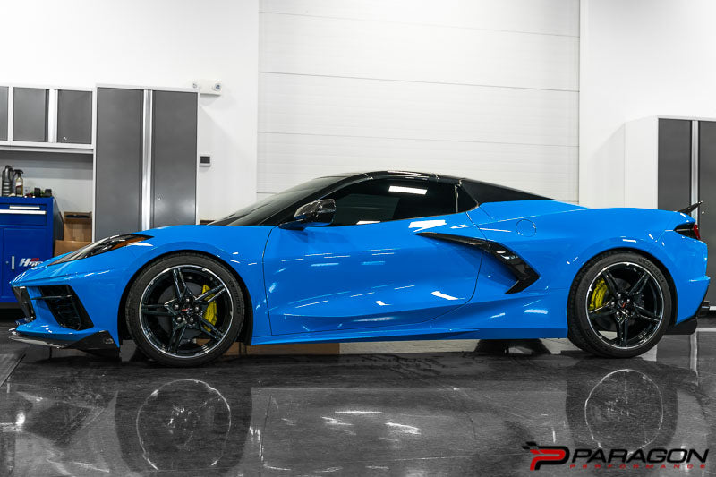 Paragon Performance C8 Corvette V2 Ducktail Rear Spoiler - Carbon Flash