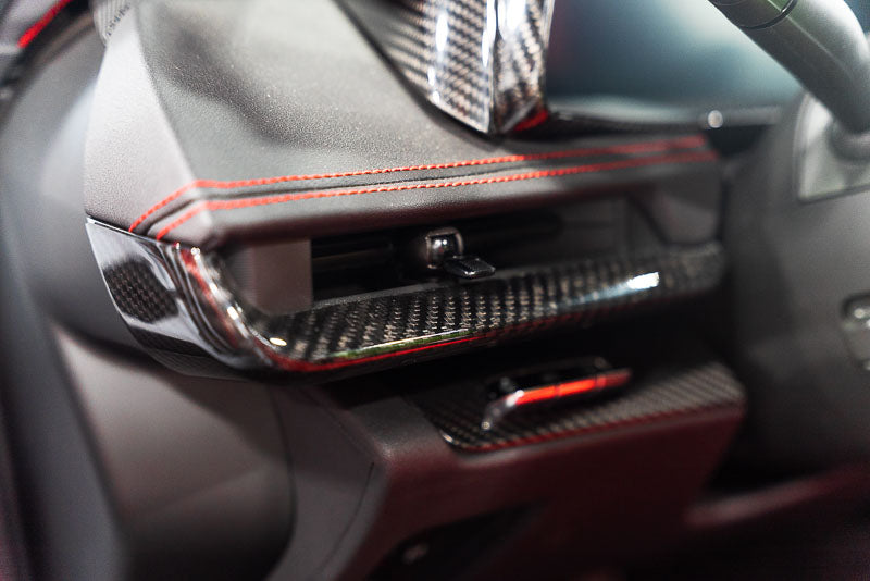 Paragon Performance C8 Corvette 3 Piece Carbon Fiber Interior Trim