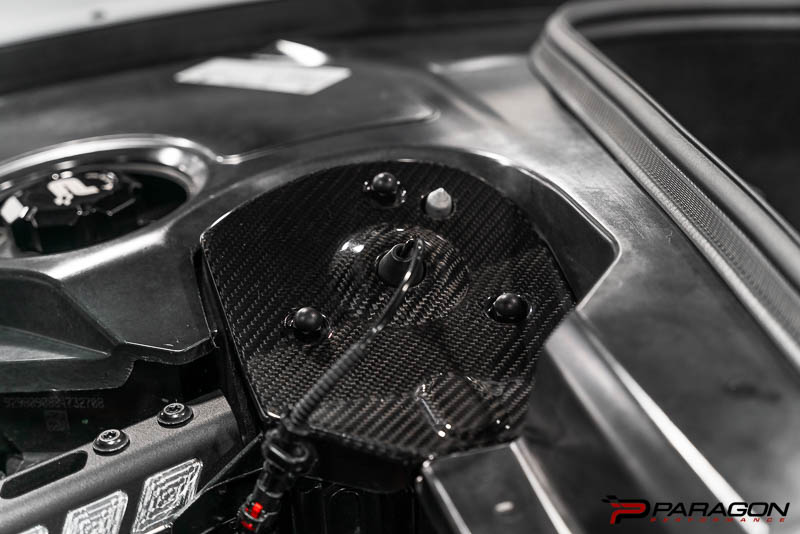 Paragon C8 Corvette Carbon Fiber Rear Strut Tower Covers