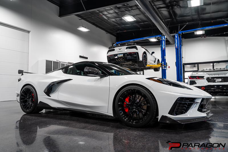 Paragon C8 Corvette Carbon Flash Rocker Winglets - by Uni-Body