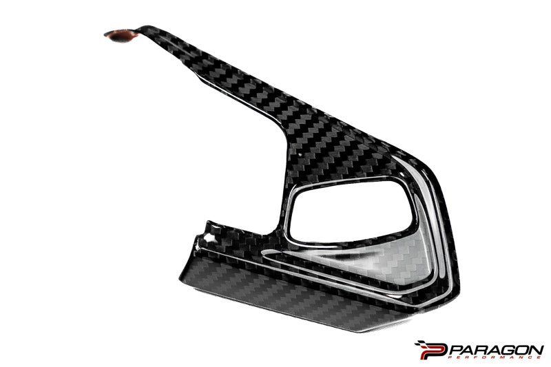 Paragon Performance C8 Corvette Carbon Fiber Steering Wheel Trim Overlay