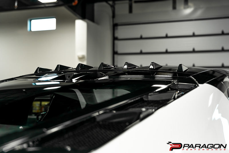 Paragon C8 Corvette Vortex Generators - Carbon Flash