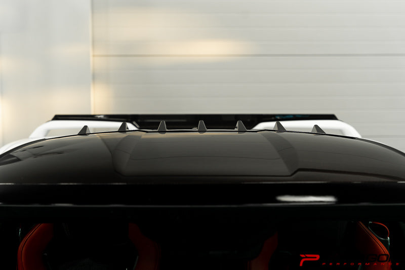 Paragon C8 Corvette Vortex Generators - Carbon Flash