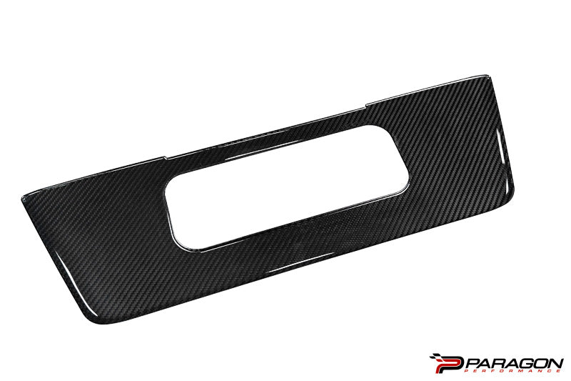 Paragon Performance C8 Corvette Z06 License Plate Insert - Carbon Fiber