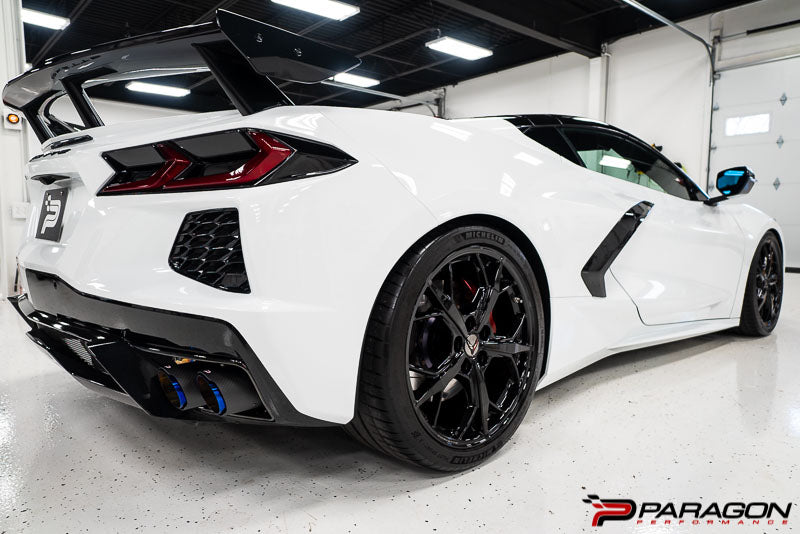 Matte Carbon with Blue Tip