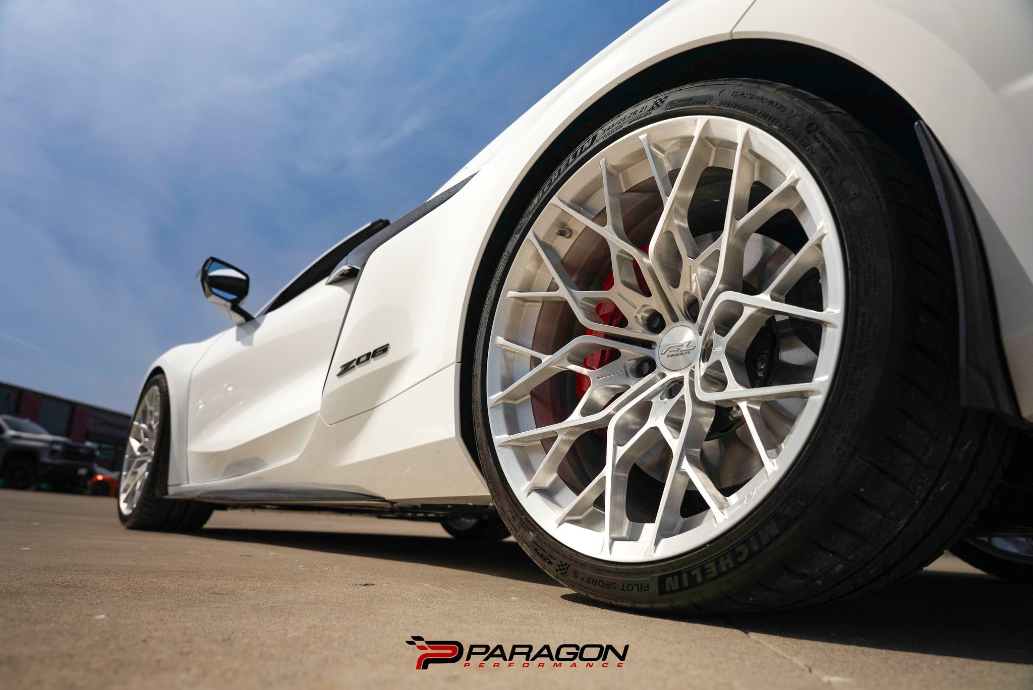 Forgedlite Eray / Z06 wheels MC21 - Brushed Aluminum 20X10 & 21X13