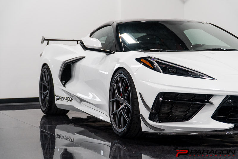 Titan 7 T-S5 19x9,20x11.5 5x120 Chevrolet C8 Corvette - Satin Titanium