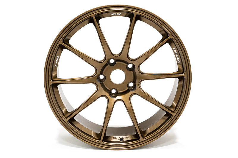 Titan 7 T-R10 Chevrolet C8 Corvette Wheels - Techna Bronze