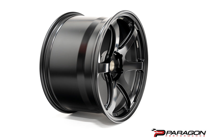 Titan 7 T-D6 19x9,20x11.5 5x120 Chevrolet C8 Corvette - Machined Black