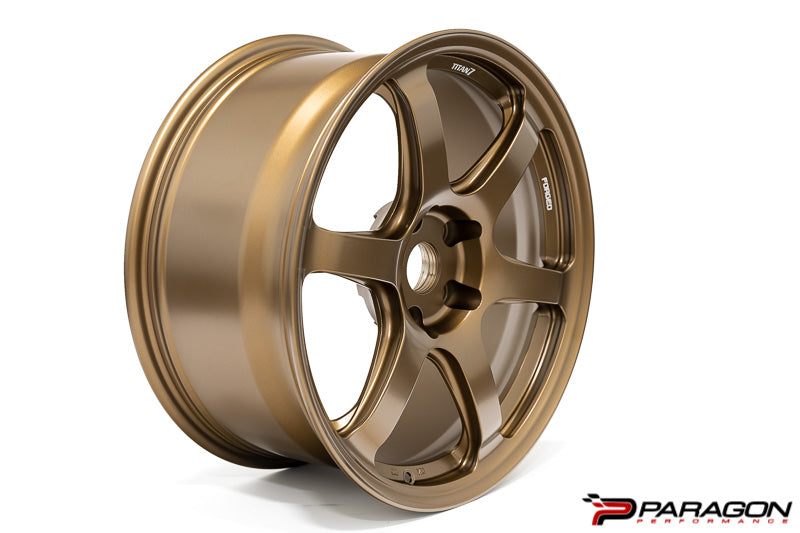 Titan 7 T-D6 19x9,20x11.5 5x120 Chevrolet C8 Corvette - Techna Bronze
