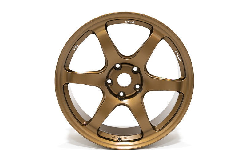 Titan 7 T-D6 19x9,20x11.5 5x120 Chevrolet C8 Corvette - Techna Bronze
