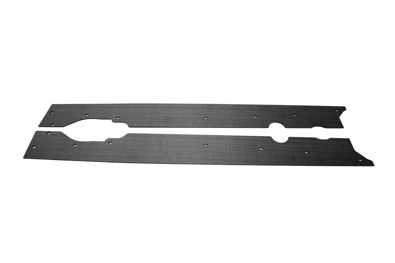 Verus Engineering Carbon Polyweave Side Splitter Kit - C8 Corvette