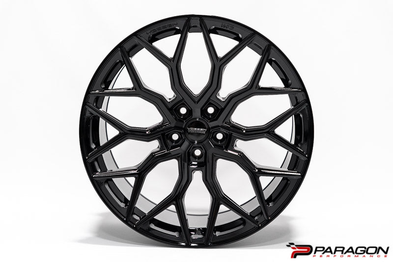 Vossen HF2 C8 Corvette- 19x8.5 ET30, 20x11 ET40 - Gloss Black