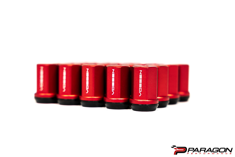 Vossen M14x1.5 Lug Nuts - Red