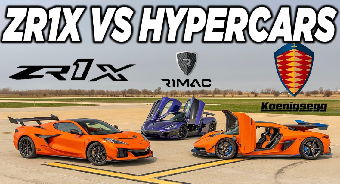 Corvette ZR1X vs Koenigsegg vs Rimac - Behind the Scenes