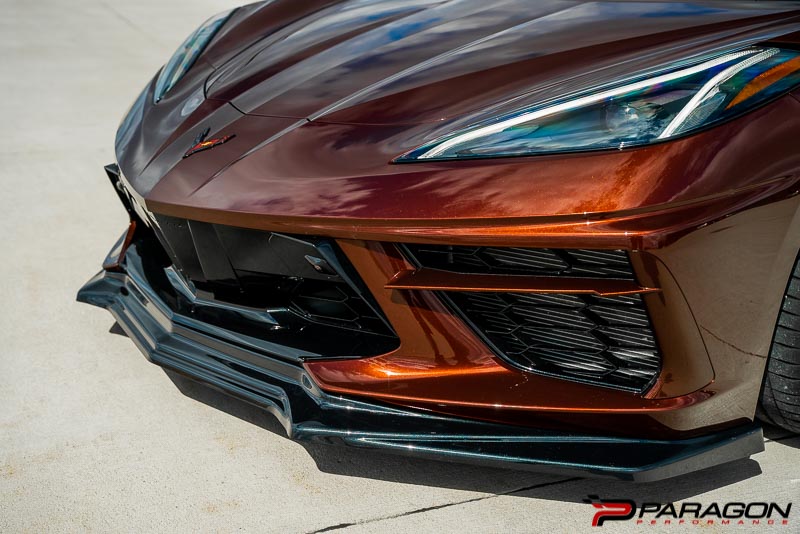 Maxton Design C8 Corvette 4pc Body Kit - Carbon Flash 