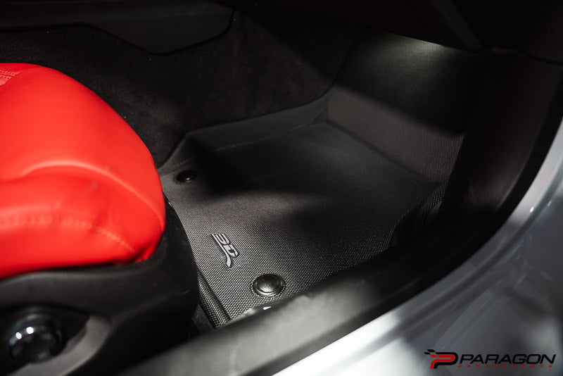 3D Maxpider C8 Corvette Kagu Floor Liners