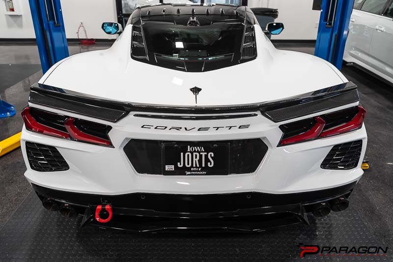 APR Performance Carbon Fiber Rear Ducktail - C8 Corvette