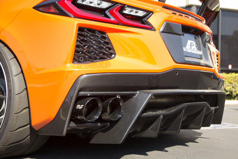 APR Performance Carbon Fiber Rear Diffuser - C8 Corvette