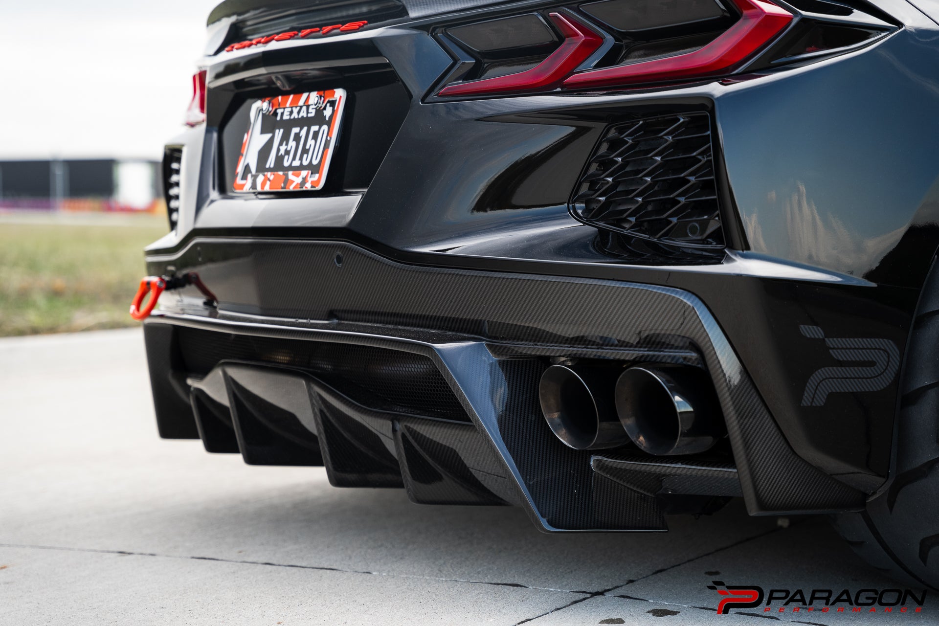 APR Performance Carbon Fiber Rear Diffuser - C8 Corvette