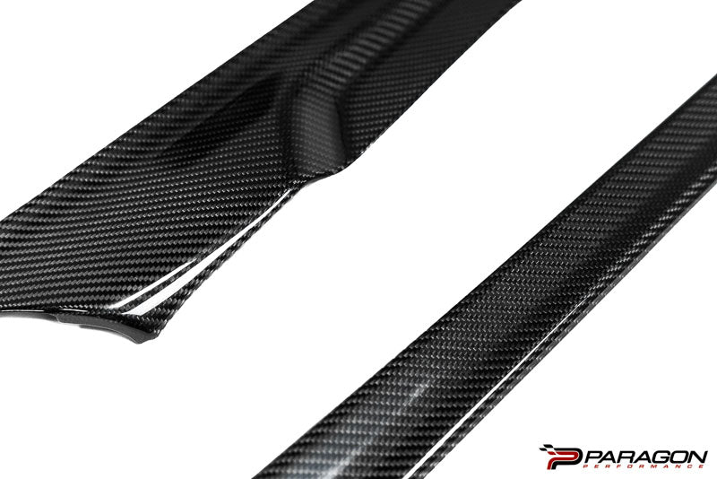 CCS C8 Corvette Carbon Fiber Lower Center Console Trim Overlays