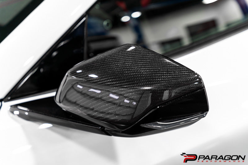 CCS C8 Corvette Carbon Fiber Mirror Overlays 