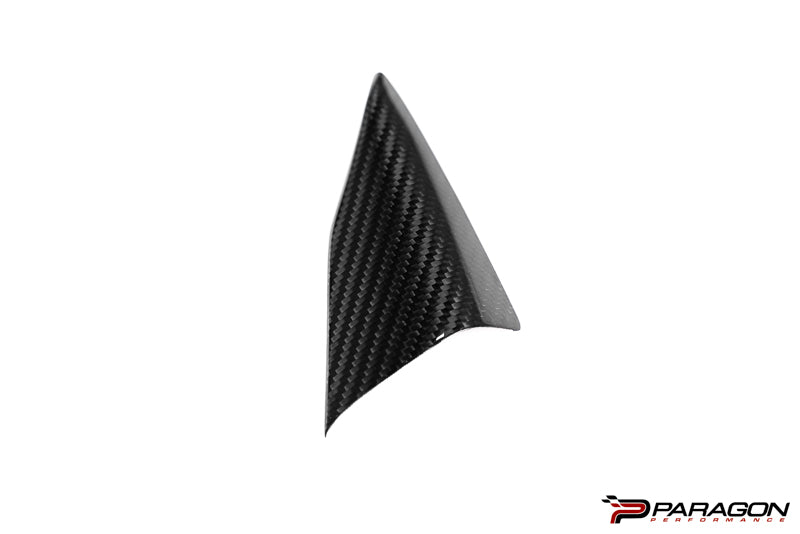 CCS C8 Corvette Carbon Fiber A Pillar Interior Trim Overlay