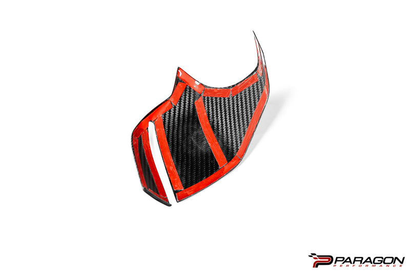 CCS C8 Corvette Carbon Fiber Mirror Bottom Overlay