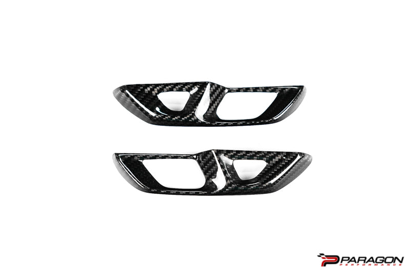 CCS C8 Corvette Carbon Fiber Lock Trim Overlay