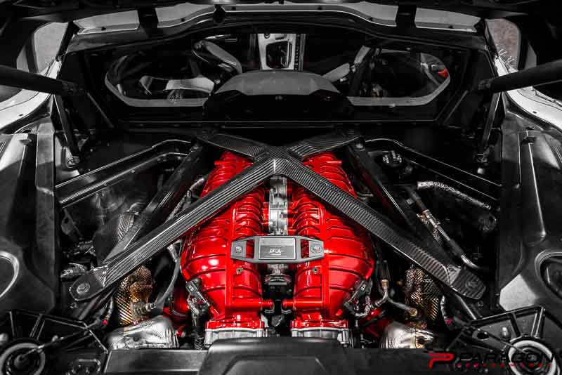 CCS C8 Corvette Carbon Fiber X Brace 