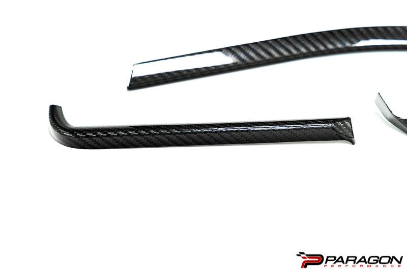 C8 Corvette Carbon Fiber Interior Trim - 3 Pc Kit