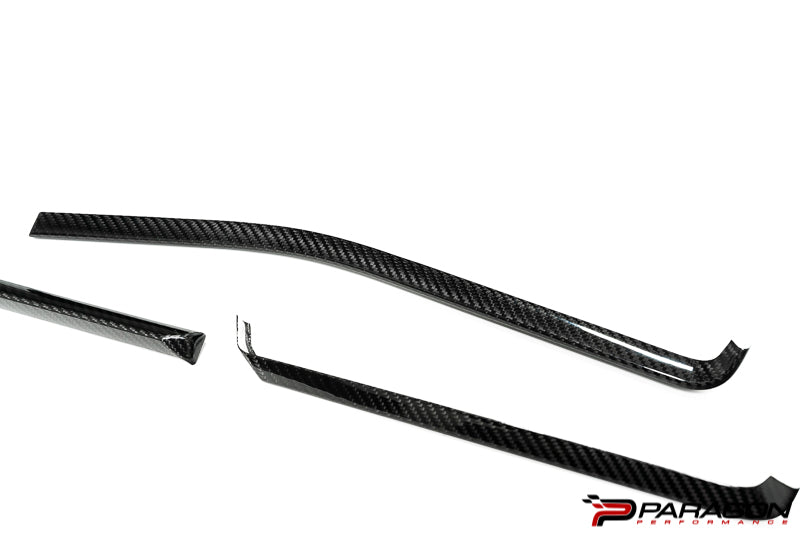 C8 Corvette Carbon Fiber Interior Trim - 3 Pc Kit