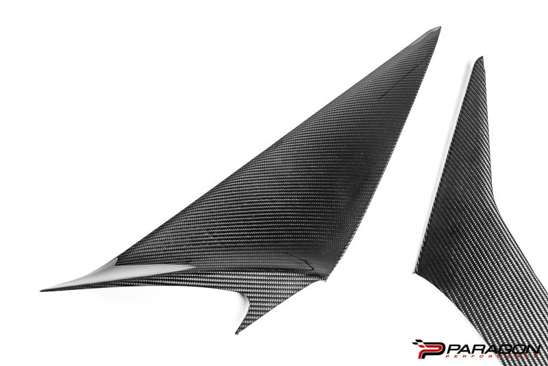 CCS C8 Corvette Carbon Fiber Center Console Side Trim