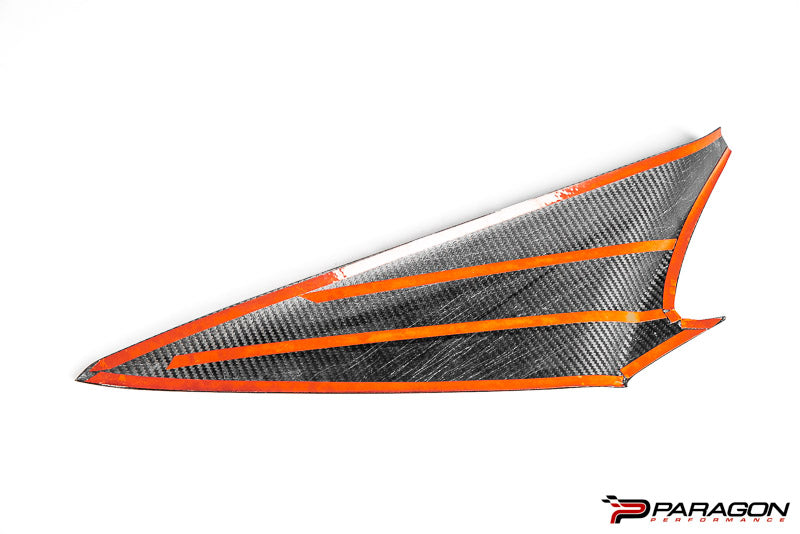 CCS C8 Corvette Carbon Fiber Center Console Side Trim