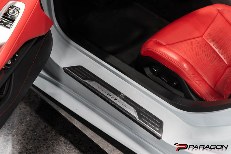 C8 Corvette 70th Anniversary Door Sills
