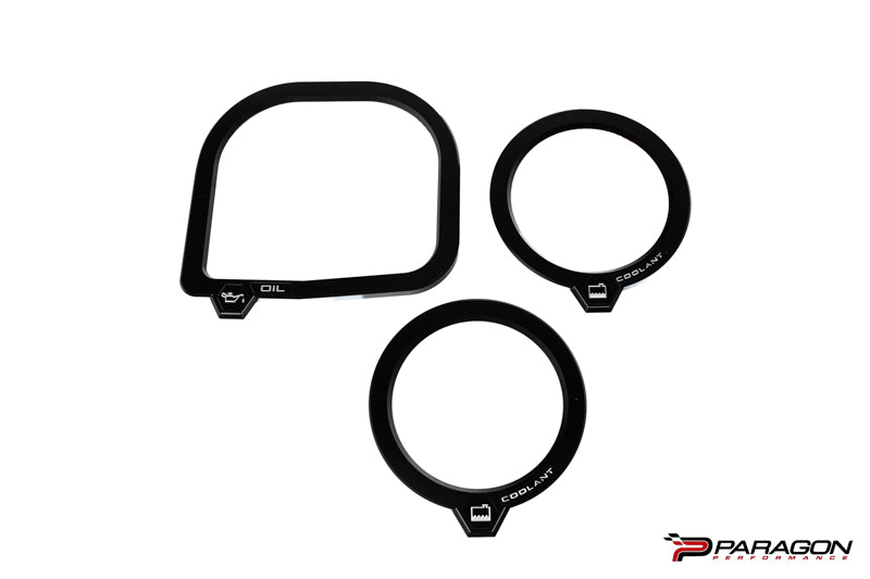 C8 Rally Driver HTC Fast Access Oil & Coolant Cap Covers Kit