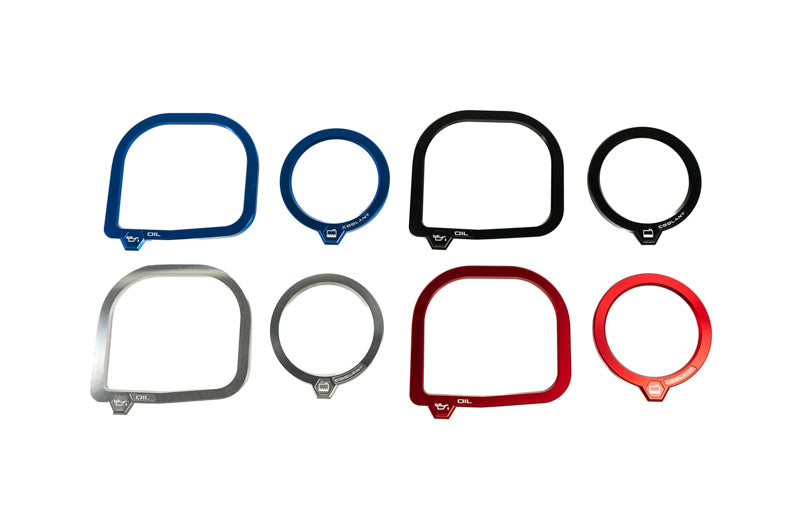 C8 Rally Driver HTC Fast Access Oil & Coolant Cap Covers Kit