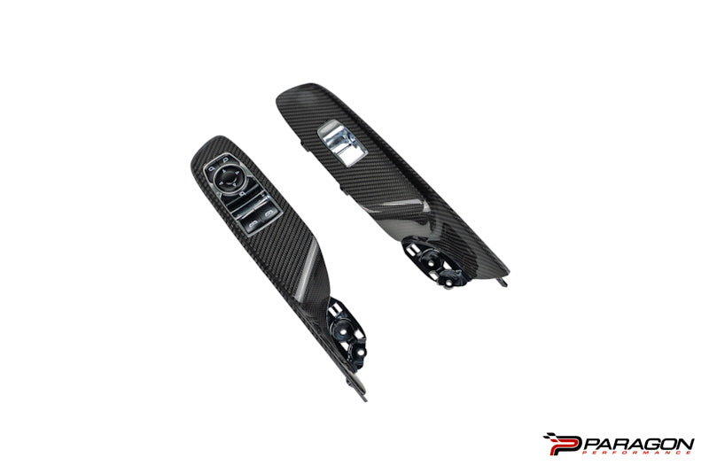 GM Genuine Door Armrest Switch Mount Plate - Coupe Carbon Fiber DS & PS