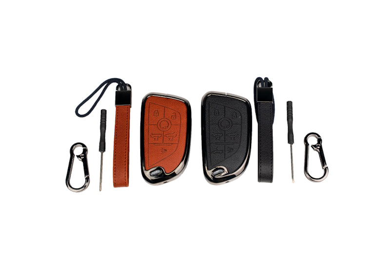 C8 Corvette Carbon Leather Key Cover