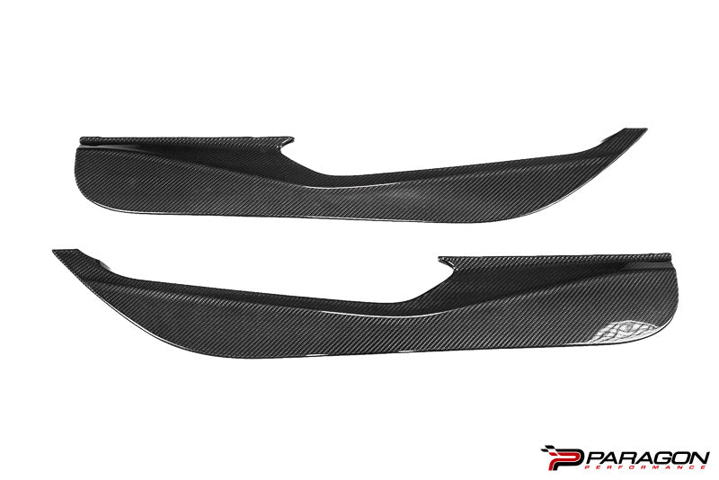 CCS C8 Corvette Carbon Fiber Door Kick Panel Overlay
