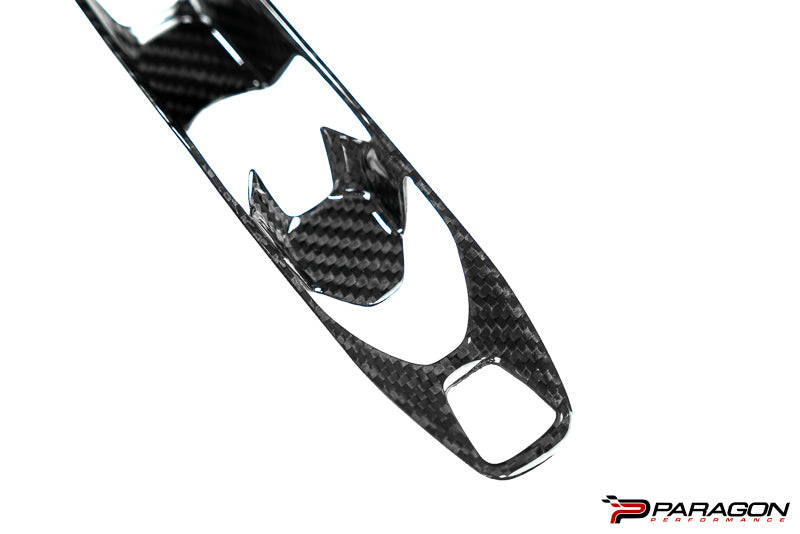 CCS C8 Corvette Carbon Fiber Transmission Control Outer Trim