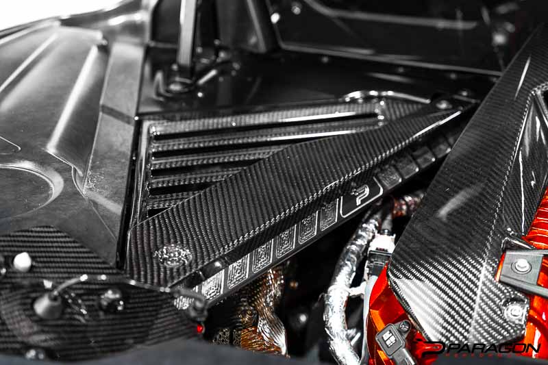 CCS C8 Carbon Fiber Engine Appearance Package
