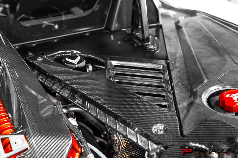 CCS C8 Carbon Fiber Engine Appearance Package