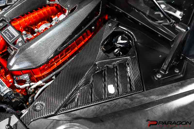 CCS C8 Carbon Fiber Engine Appearance Package