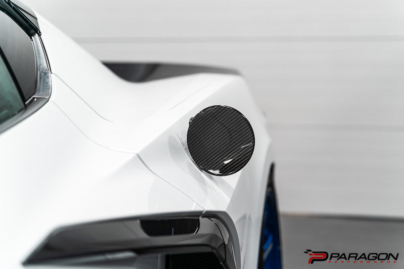 CCS C8 Corvette Carbon Fiber Gas Cap Overlay 