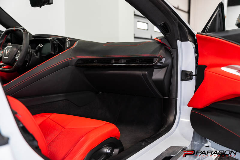 CCS C8 Corvette Carbon Fiber Glovebox Cover