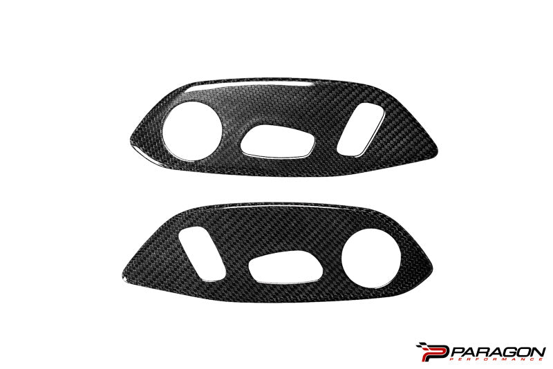 CCS C8 Corvette Carbon Fiber Seat Adjuster Trim Overlay