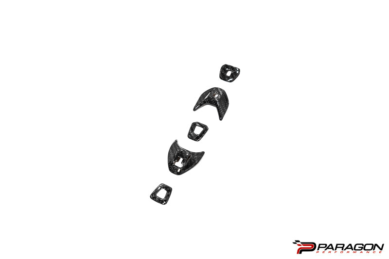 CCS C8 Corvette Carbon Fiber Transmission Control Button Covers